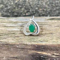 Natural Zambian Emerald Ring 92.5 Silver Sterling Ring- Oval Cut Emerald Ring- Morden Everyday Ring- May Birthstone Ring- Minimal Jewellery